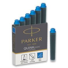 Parker Inkoustové mini bombičky 6 ks, modré