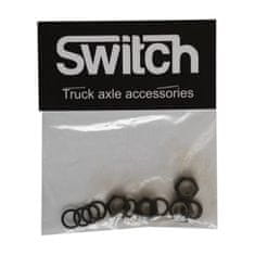 Switch Boards Truck axle accessories - 8x speed rings, 4x truck axle matice 