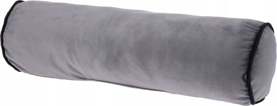 Koopman Válcový polštář šedý 50x15 cm