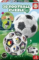 Educa 3D Puzzle Build&Play: Fotbalový míč 32 dílků