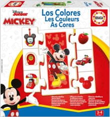 Educa Puzzle Mickey a přátelé: Učíme se barvy 6x7 dílků