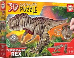 Educa 3D puzzle T-Rex 82 dílků