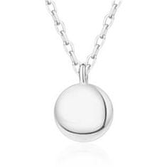 SPERKY4U Stříbrný náhrdelník s kulatým přívěškem