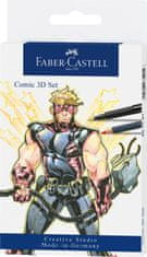 Faber-Castell 3D Set pro ilustraci komiksů 11 ks Mix