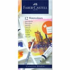 Faber-Castell Akvarelové barvy v tubě set 12 barevné