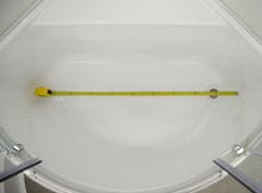 Arttec CALYPSO 90 x 90 cm - Sprchový kout chinchilla sklo
