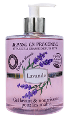 Jeanne En Provence Mycí gel na ruce - Levandule, 500ml