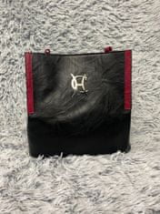 HURT Dámská kabelka H695, černá/červená