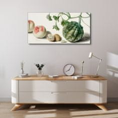 COLORAY.CZ Obraz na plátně Moderní ovocné ořechy 100x50 cm