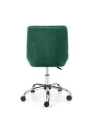 Halmar Dětská židle Rico tmavě zelená