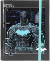 CurePink Kroužkový pořadač DC Comics: Batman (26 x 32 x 4 cm)