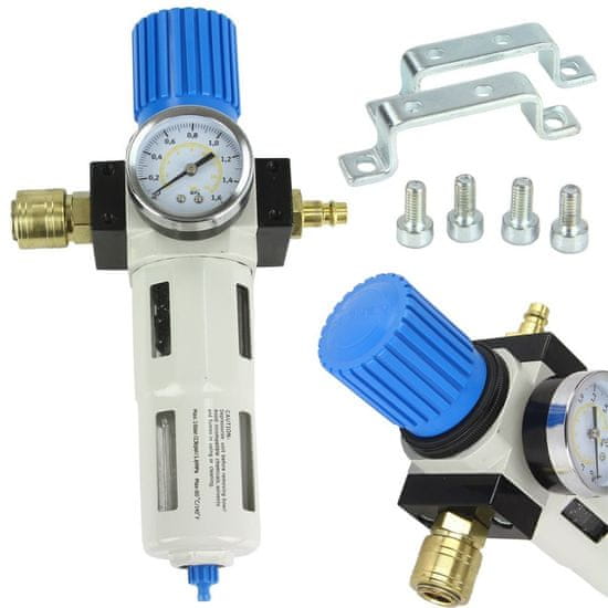 BJC Regulátor tlaku s filtrem a manometrem 1/2" M80646
