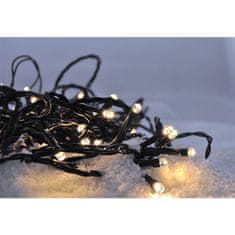Solight LED vánoční řetěz, 500 LED, 50m, přívod 5m, IP44, teplá bílá, 1V05-WW