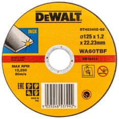 DeWalt Řezný kotouč na kov 125x1,2 DT42340Z