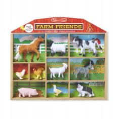 Melissa & Doug Figurky farma zvířat 10 ks