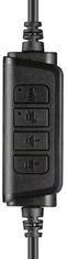 Sandberg PC sluchátka USB Chat Headset s mikrofonem, černá