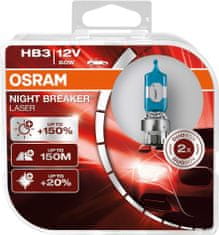 Osram OSRAM HB3 Night breaker LASER plus 150procent 9005NL-HCB 60W 12V duobox