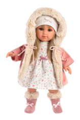 Llorens Elena - realistická panenka s měkkým látkovým tělem - 35 cm