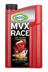 YACCO Motorový olej MVX RACE 4T 10W60, 2 l