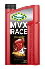 YACCO Motorový olej MVX RACE 4T 15W50, 2 l