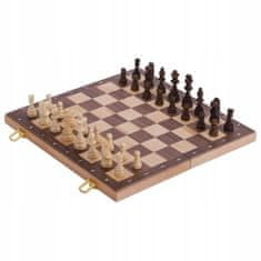Goki Dřevěné šachy Hra v šachy