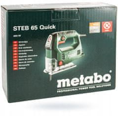 Metabo 450W 6rychlostní přímočará pila typ T STEB65 QUICK