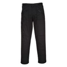 Portwest Ochranné kalhoty do pasu, černé, bojové s887bkr regular 34