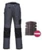 Ochranné kalhoty do pasu t601 šedá/černá velikost 56/40