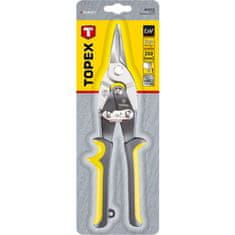 Topex Rovné nůžky na plech 250 mm