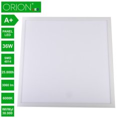 Orion Podhledový led panel s napájením 595*595 36w 3000lm