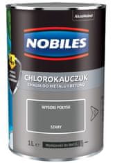 Nobiles chlorkaučukový smalt šedý 0,9l