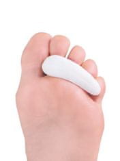Foot Morning Support zdravotní gelová pomůcka pod prsty s kroužkem pro pravé chodidlo velikost S