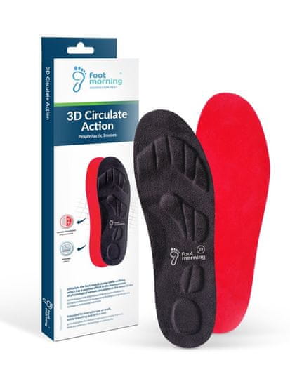 Foot Morning 3D Circulate Action zdravotné topánok s podporou krvného obehu