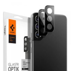 Spigen 2 x KUSY Spigen Optik.TR ochrana 9H na celý fotoaparát Samsung Galaxy S22 5G / S22 PLUS Black
