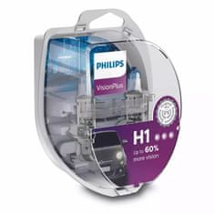 Philips Philips H1 VisionPlus 12V 12258VPS2 plus 60procent