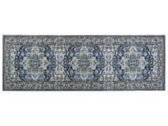 Beliani Koberec 80 x 240 cm šedý/modrý KOTTAR
