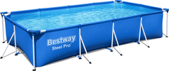 Bestway  Nadzemní bazén Steel Pro, 4,00m x 2,11m x 81cm