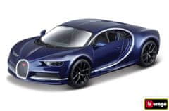 BBurago  1:32 Plus Bugatti Chiron Blue