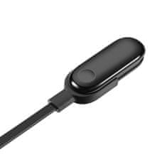 Tactical USB Nabíjecí Kabel pro Xiaomi Mi Band 3 - Černá KP29121