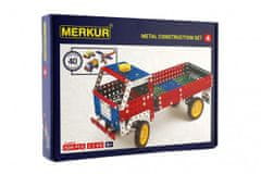 Merkur 4 stavebnice, 609 dílů, 40 modelů