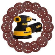 DeWalt Excentrická bruska DWE6423 + 40 kotoučů