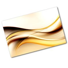 Wallmuralia Kuchyňská deska skleněná Abstraktní vlny 2x40x52 cm