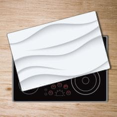 Wallmuralia Kuchyňská deska skleněná Abstrakce vlny 80x52 cm