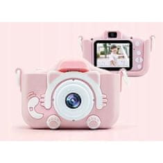MG X5 Cat dětský fotoaparát, růžový