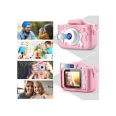 X5 Unicorn dětský fotoaparát, růžový