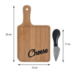 Dekorstyle Deska na krájení Cheese + nůž