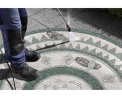 NORTHRUGS Kusový koberec Twin Supreme 103415 Jamaica green creme kruh – na ven i na doma 140x140 (průměr) kruh