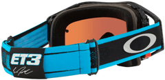 Oakley brýle AIRBRAKE Prizm Tomac signature iridium černo-modro-oranžovo-bílé