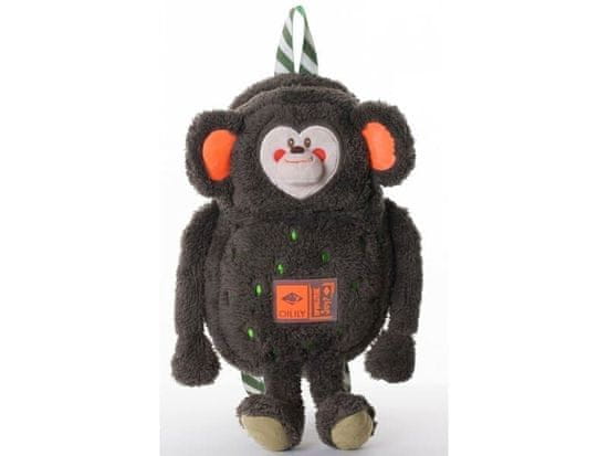 Oilily Dětský batoh plyšový Oilily Monkey Coconut