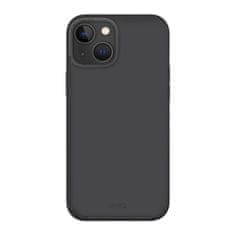UNIQ UNIQ Lino silikonový kryt iPhone 14, fialový Černá